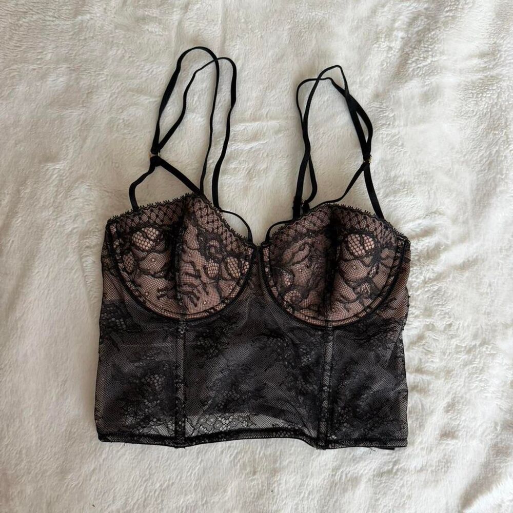 Victoria-s-secret Women's Black Corset